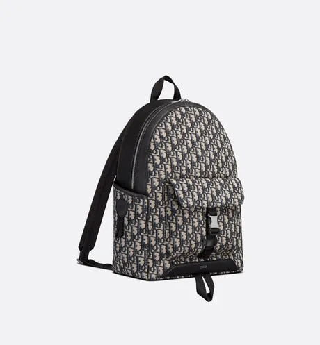 Dior Explorer Backpack • Beige and Black Dior Oblique Jacquard