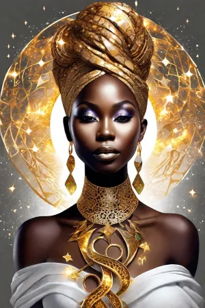 Directo Diamond Painting Kits for Adult,DIY 5D African American Diamond Art Kits,Portrait Full Drill Round Crystal Happy African Women Diamond Dots Art Crafts for Home Wall Decor 18x25inch