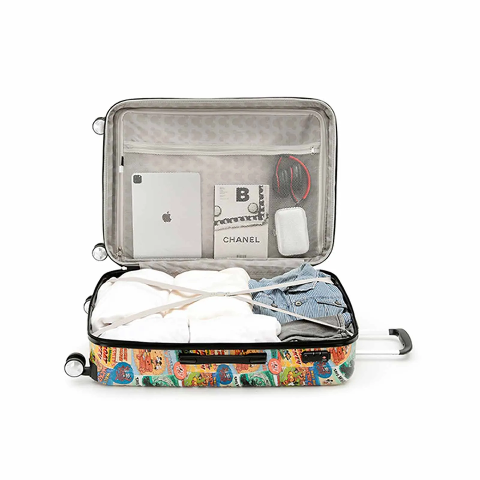 Disney Mickey Comic 25 Inch Medium Suitcase