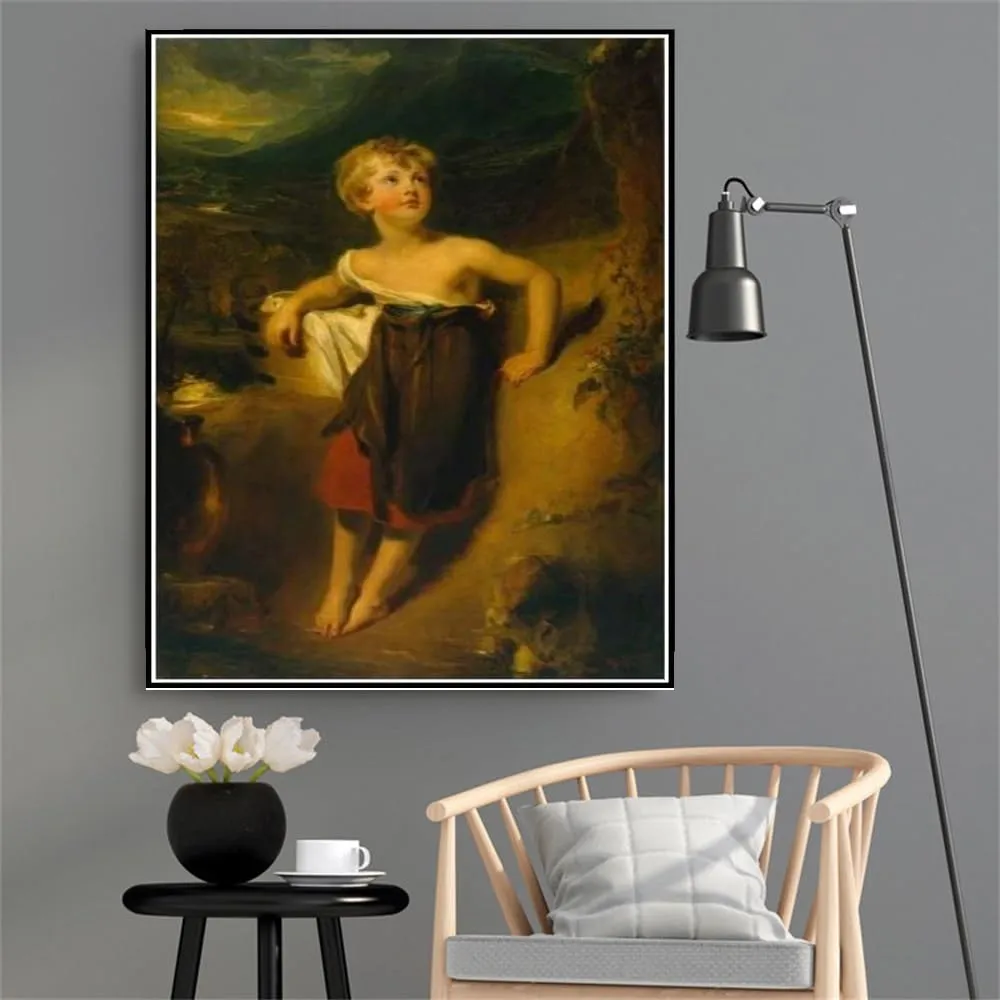 DIY Painting Kits for Adults Lady Georgiana Fane Painting by Thomas Lawrence Arts Craft for Home Wall Decor