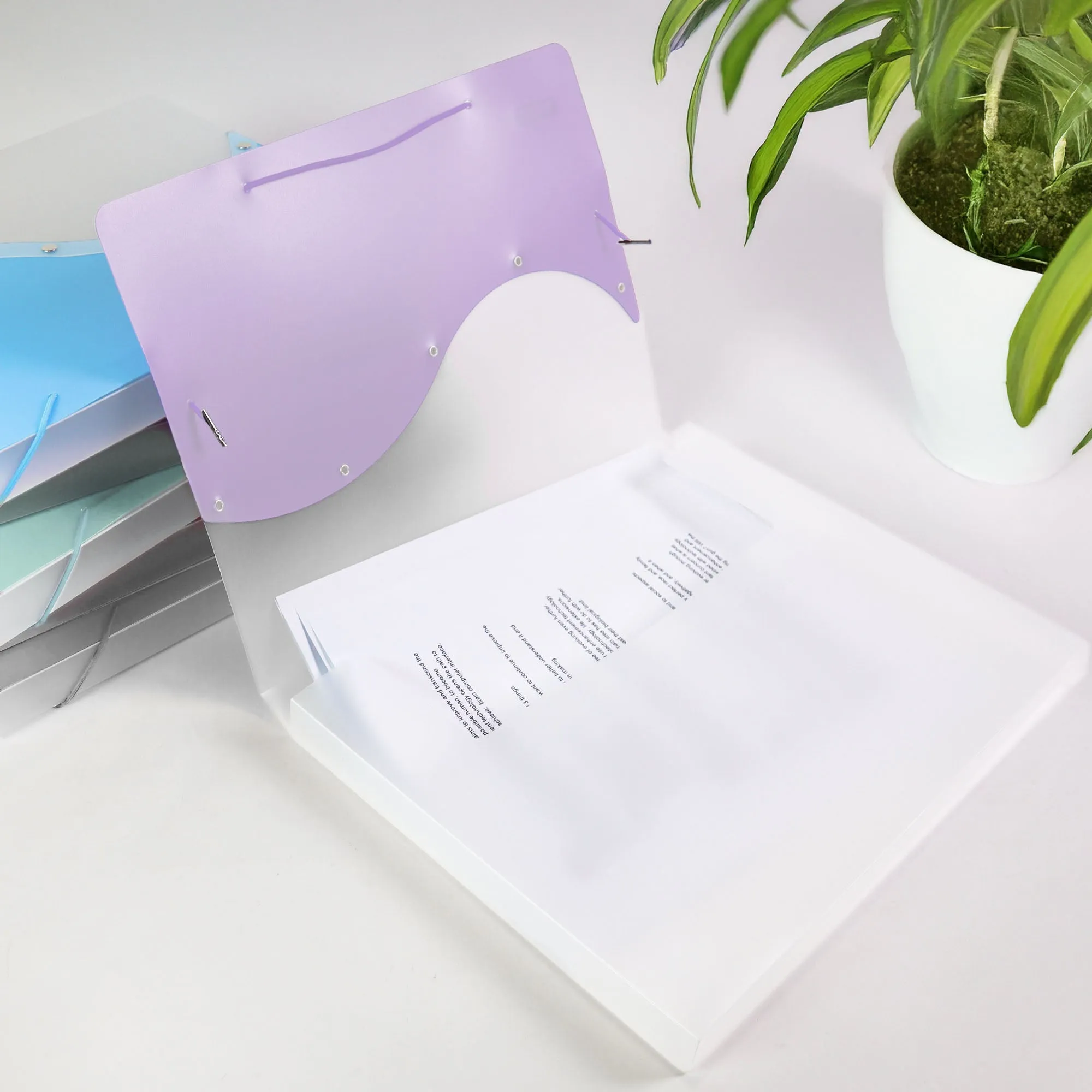 Document Case Letter Size Two Tone