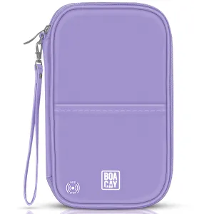 Document Organizer & Wallet (with RFID Blocker) - Lavender