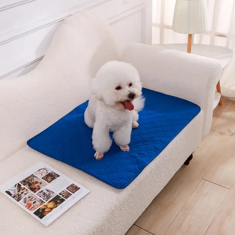Dog Urine Pads Washable Reusable Anti Slip Pet Pee Pad Puppy Training Pad Pet Bed Urine Mat for Car Seat Cover Pet Supplies