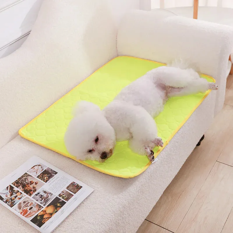 Dog Urine Pads Washable Reusable Anti Slip Pet Pee Pad Puppy Training Pad Pet Bed Urine Mat for Car Seat Cover Pet Supplies