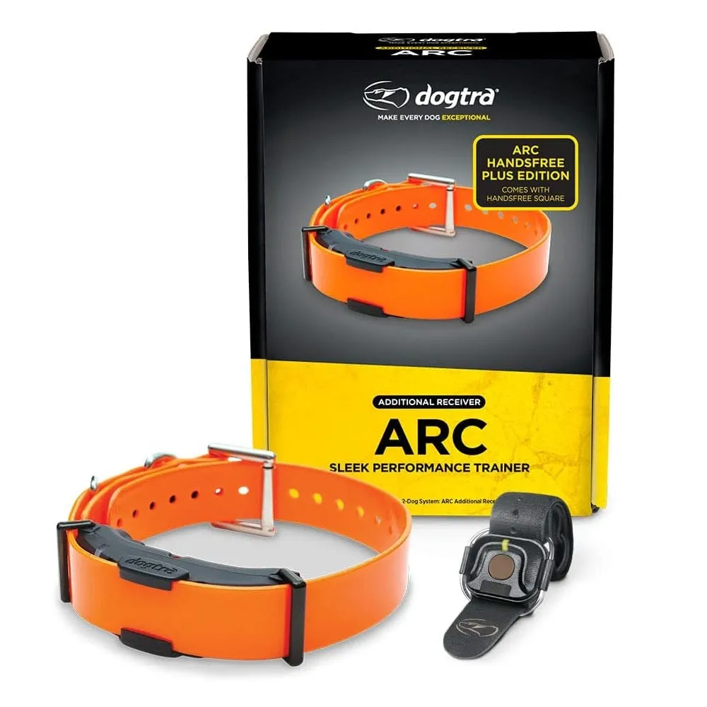 Dogtra ARC HANDSFREE PLUS 3/4-Mile Additional Dog Training Receiver, Orange