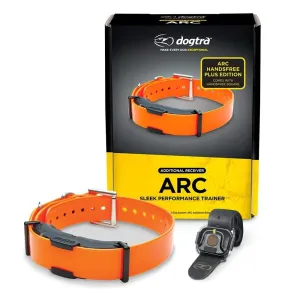 Dogtra ARC HANDSFREE PLUS 3/4-Mile Additional Dog Training Receiver, Orange