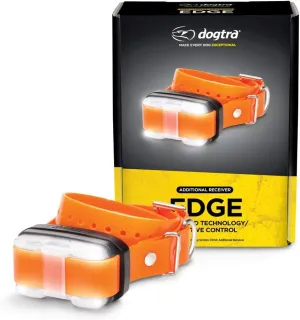 Dogtra Edge Additional Receiver Long Range High-Output 1-Mile Waterproof 4-Dog Expandable Remote Dog Training E-Collar for Professionals