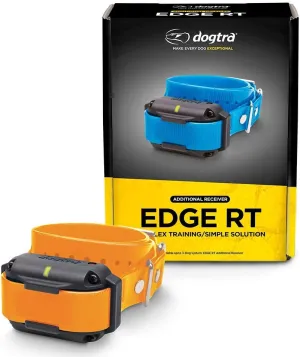 Dogtra Edge RT Additional Receiver Long Range High-Output 1-Mile Waterproof 3-Dog Expandable Remote Dog Training E-Collar with Combination Boost Control for Professionals