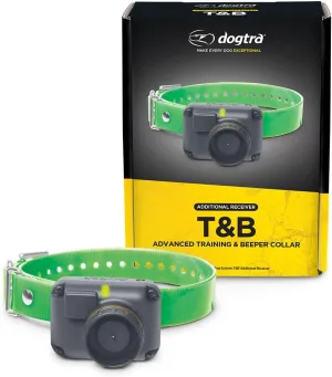 Dogtra T&B Additional Receiver Green Long Range Training & Beeper Remote Dog Training E-Collar Receiver for Upland Gun Dog