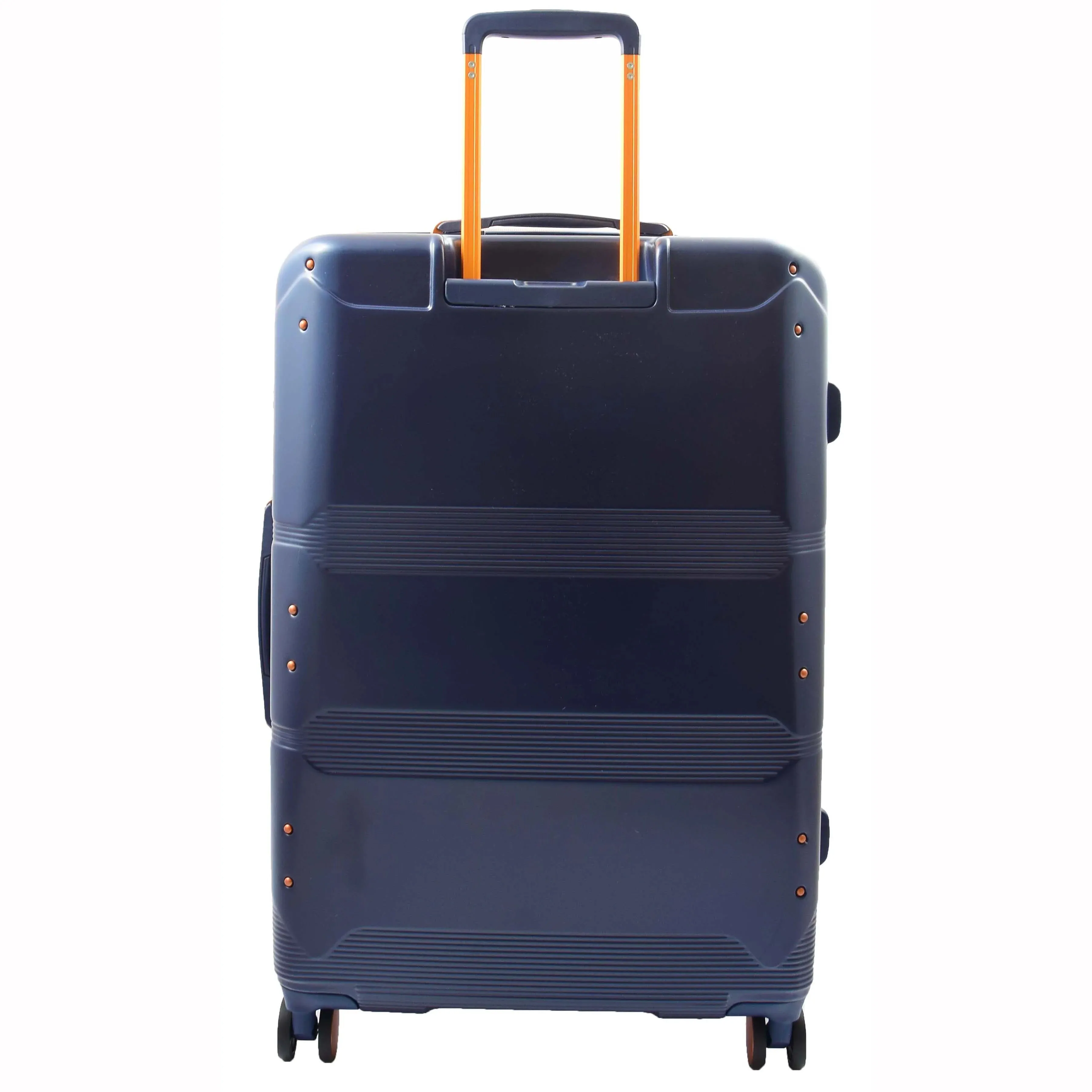 DR513 Expandable Travel Luggage With 8 Wheels Navy