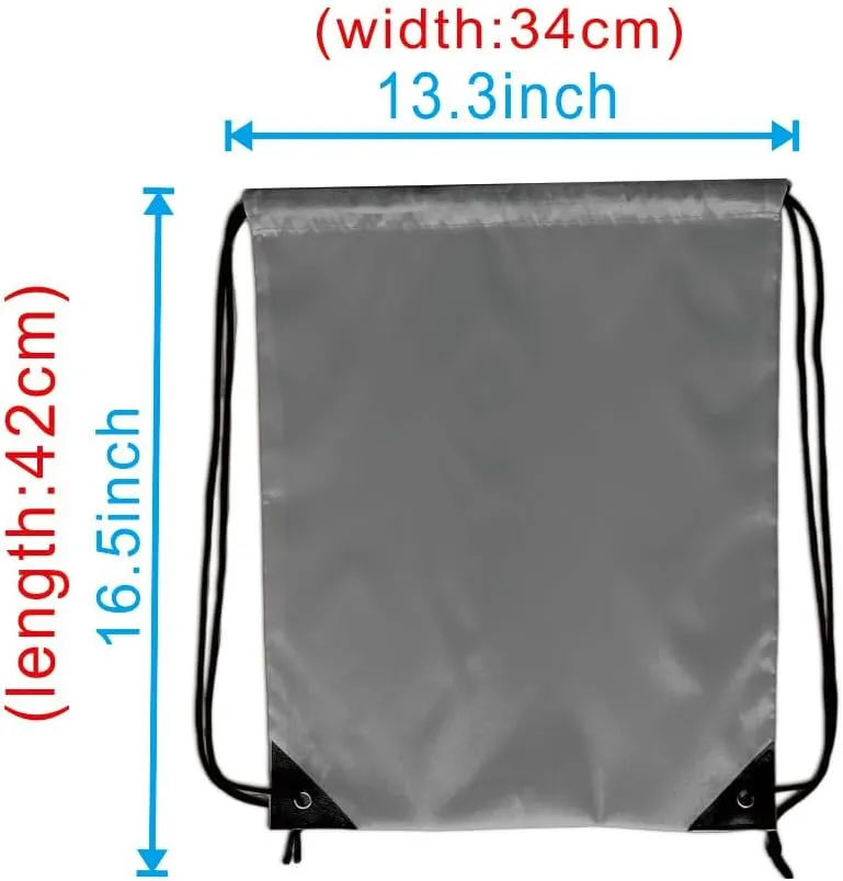 Drawstring Backpack Bulk 30Pcs Draw String Backpack Bags DIY Gym Sports Traveling Yoga Cinch Bag Sackpack Drawstring (grey)