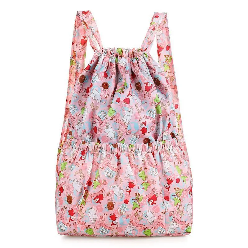 Drawstring Pocket Summer Simple Large Capacity Backpacks