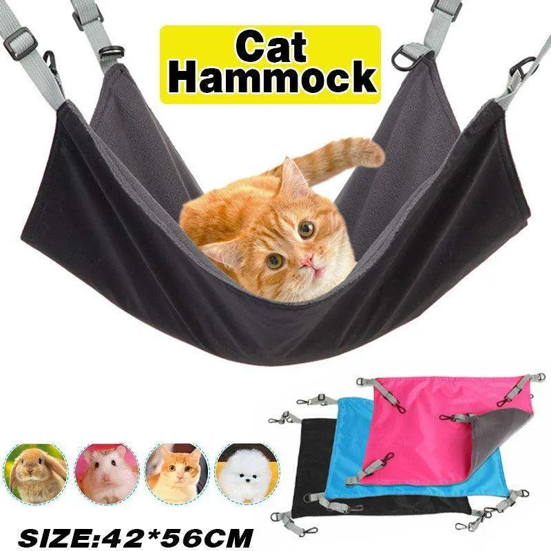 Dual-Sided Waterproof Cat Hammock 3 Colours 56*42cm