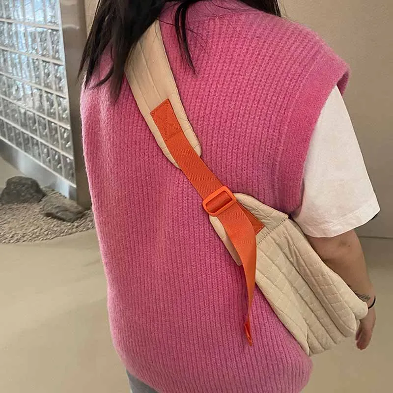 Dumpling Bag - Cream Beige