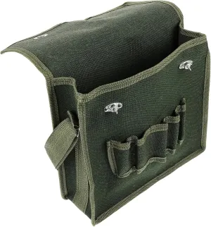 Durable Canvas Tool Organizer Bag Portable Shoulder Tool Storage Waist Bag for Men for Carpentry Outdoor Work and Home Repairs