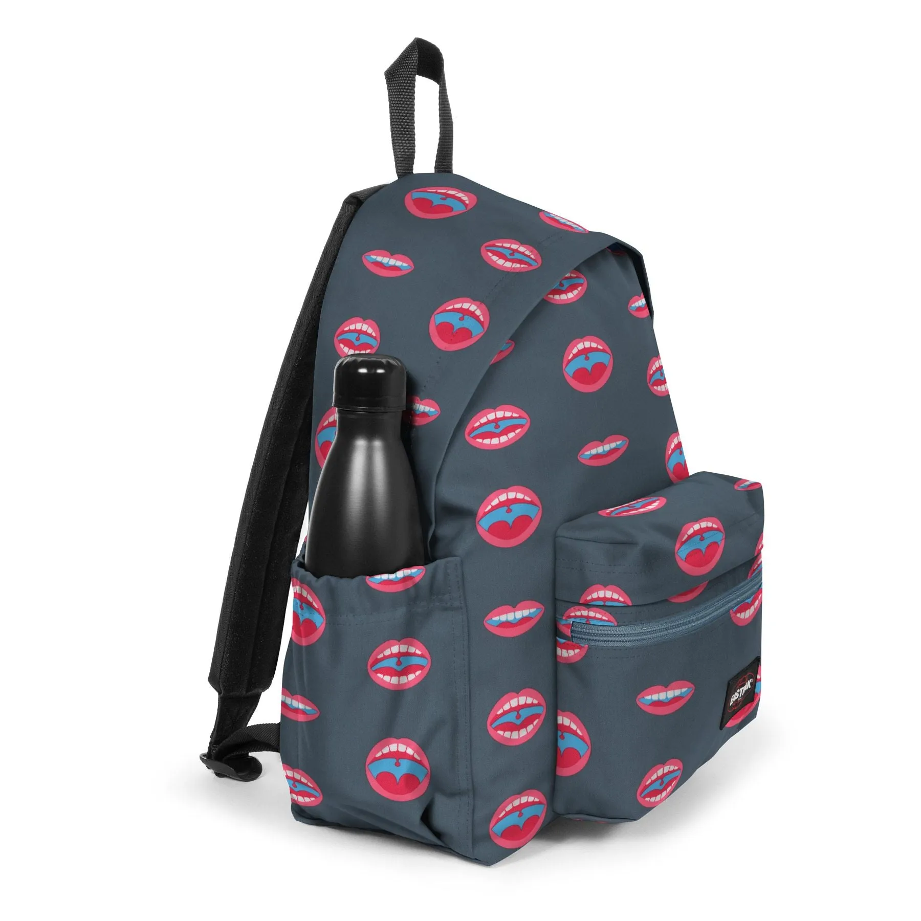 Eastpak Padded Zippl'R  Wall Art Mouth Backpack - Grey
