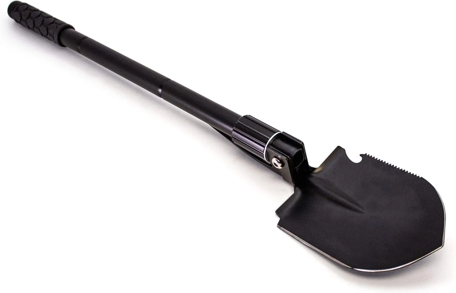 Emergency Zone 12-in-1 Collapsible Folding Shovel | Military 19.5 Inch Survival Shovel | Multitool with Carrying Case | Great for Hiking, Camping, Backpacking, Gardening, to Keep in Your Car | 2 Pack