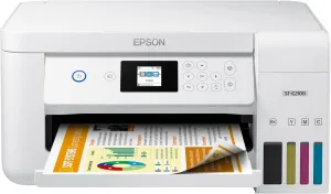 Epson Workforce ST-C2100 Wireless Inkjet Multifunction Printer - Color
