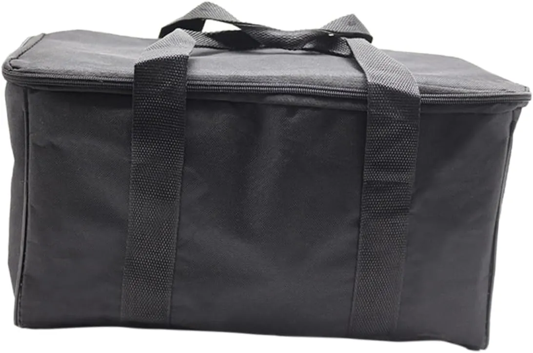 ERINGOGO Storage Bag Auto Tools for Mechanics Folding Tool Car Trunk Pouch Large Storage Container Canvas Sundries Bag Handbag Organizer Car Waterproof Organizer Canvas Bag Foldable, 40X23cm, Black