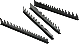 Ernst Manufacturing Wrench Rail Set, 40 Tool, Black (6015-Black)