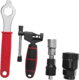 Essential Cycling Tools Bike Chain Tool Crank Puller Wrench Set for Quick Repairs