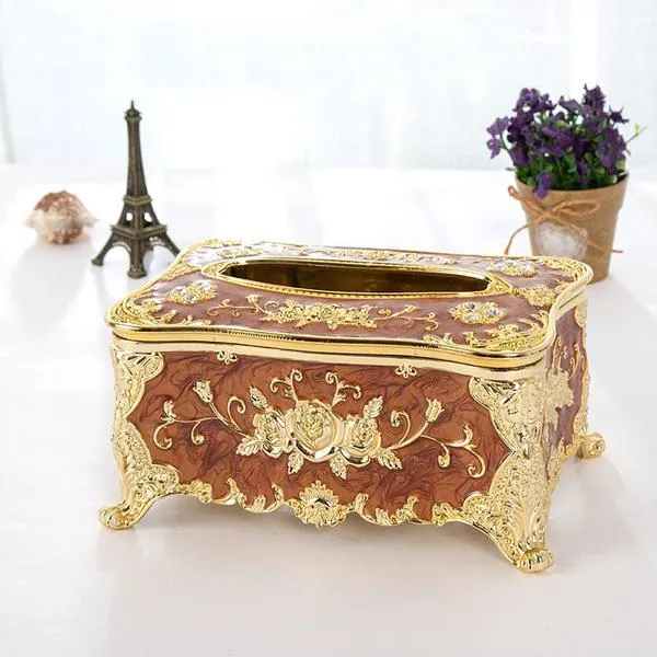 European Vintage Tissue Box
