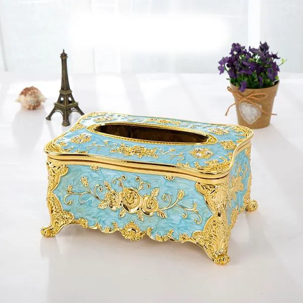 European Vintage Tissue Box