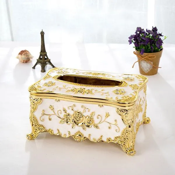 European Vintage Tissue Box