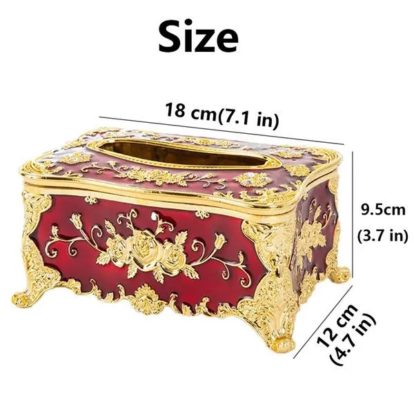 European Vintage Tissue Box