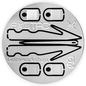 Exotac reelKIT Stackable Survival Tool Inserts, Transform Your xREEL Pocket Reel into a Food Procurement Kit, Choose from Gaff Fishing, Hunting, and Lure Sets, Made in The USA