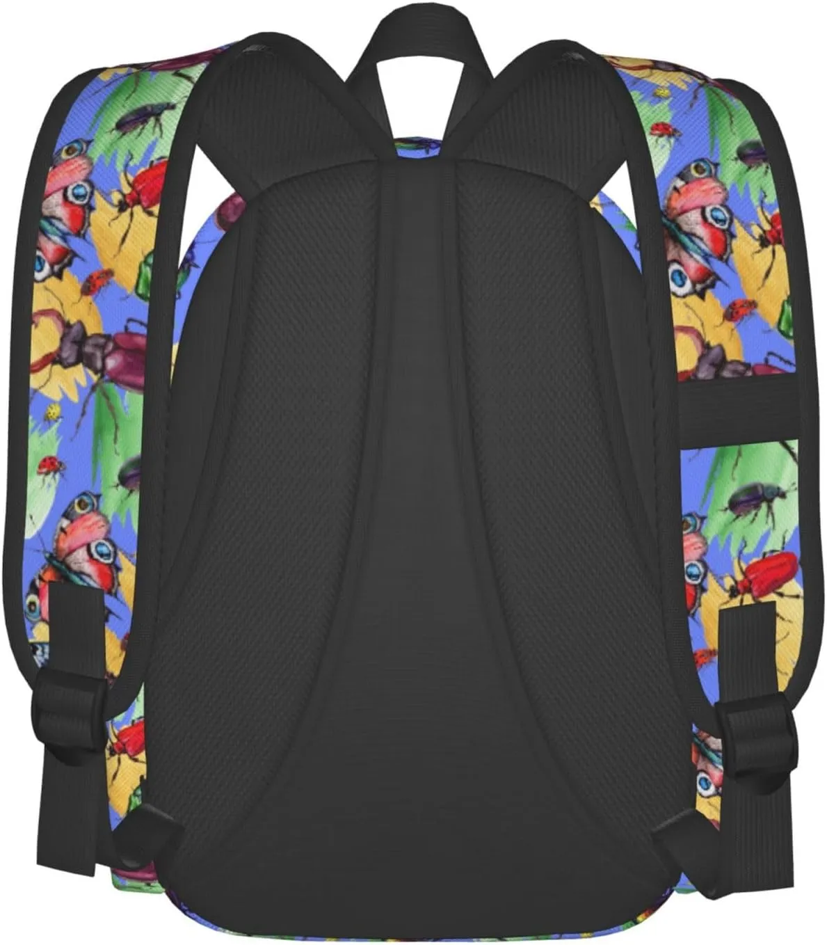 Exotic Beetle Wild Insect In A Watercolor Style Isolated Laptop Backpack Shoulder Bag Laptop Pack Travel Backpacks Commuter Back Pack Casual Daypack Bags With Side Pockets