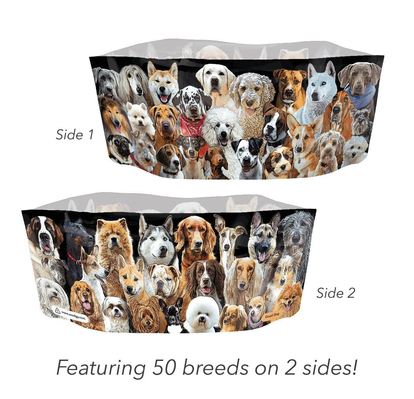 Expandable Collapsible Dog bowls (Set Of 2) - Good Dog