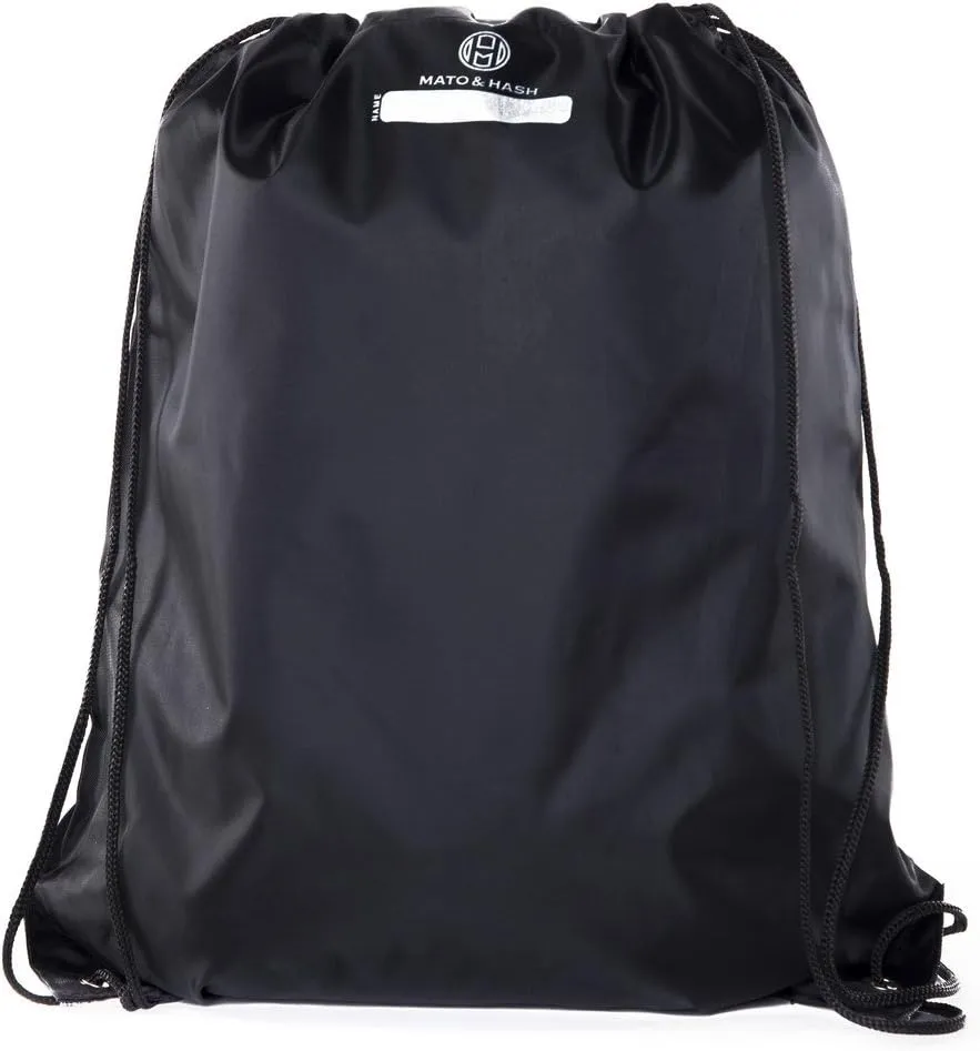 Fantasy Football Draft Bags| Drawstring Backpacks for Fantasy Football Parties, Fantasy football supplies - 10PK Black CA2500DraftPTY S3
