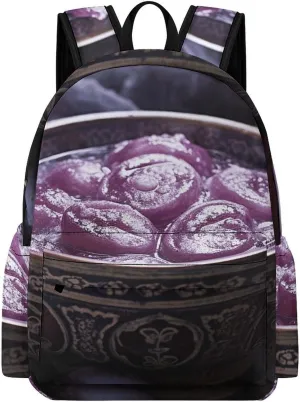 Fashion Laptop Backpack for Women Men Travel Backpacks Thai Food Pictures Laptop Bag Lightweight Casual Daypack