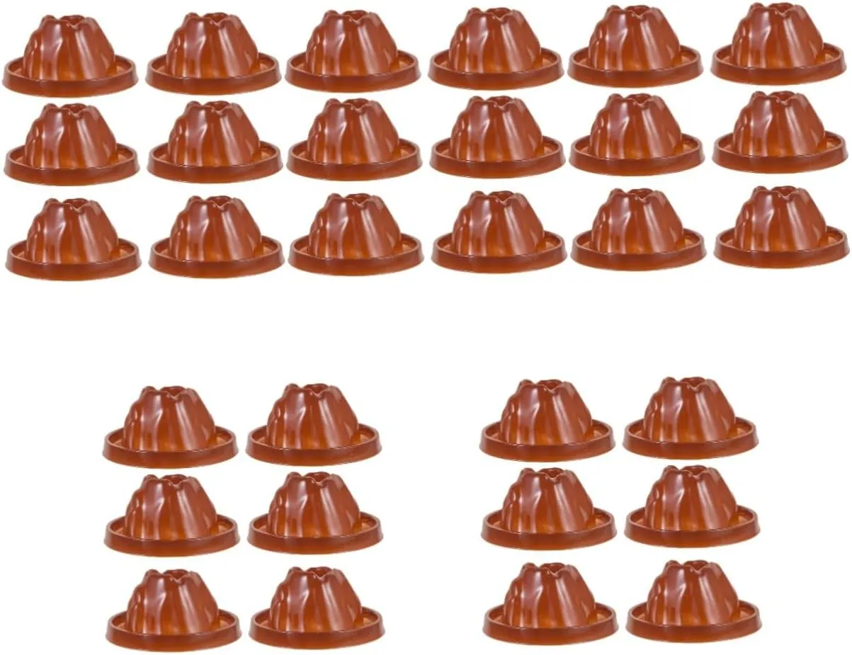 FAVOMOTO 30pcs Volcano Eruptions Science Models DIY Kits for Hands Learning Compact Volcano Shells for Educational Experiments Safe and Crafting Accessories