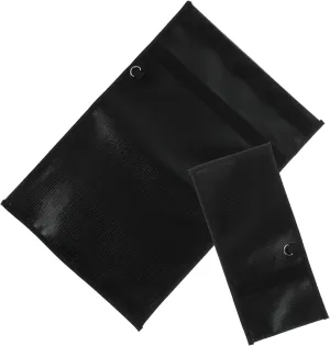 Fiberglass Fireproof Document Bag Faraday Box for Phones Tablets Cash Outdoor Blockage Case