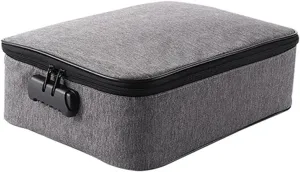 File Organizer Bags for Men for Work, Home Organization and Storage, Document Organizer Bag, Storage Pouch Credential Bag Diploma Storage Important Document, File Pocket, Laptop (Color : Gray)