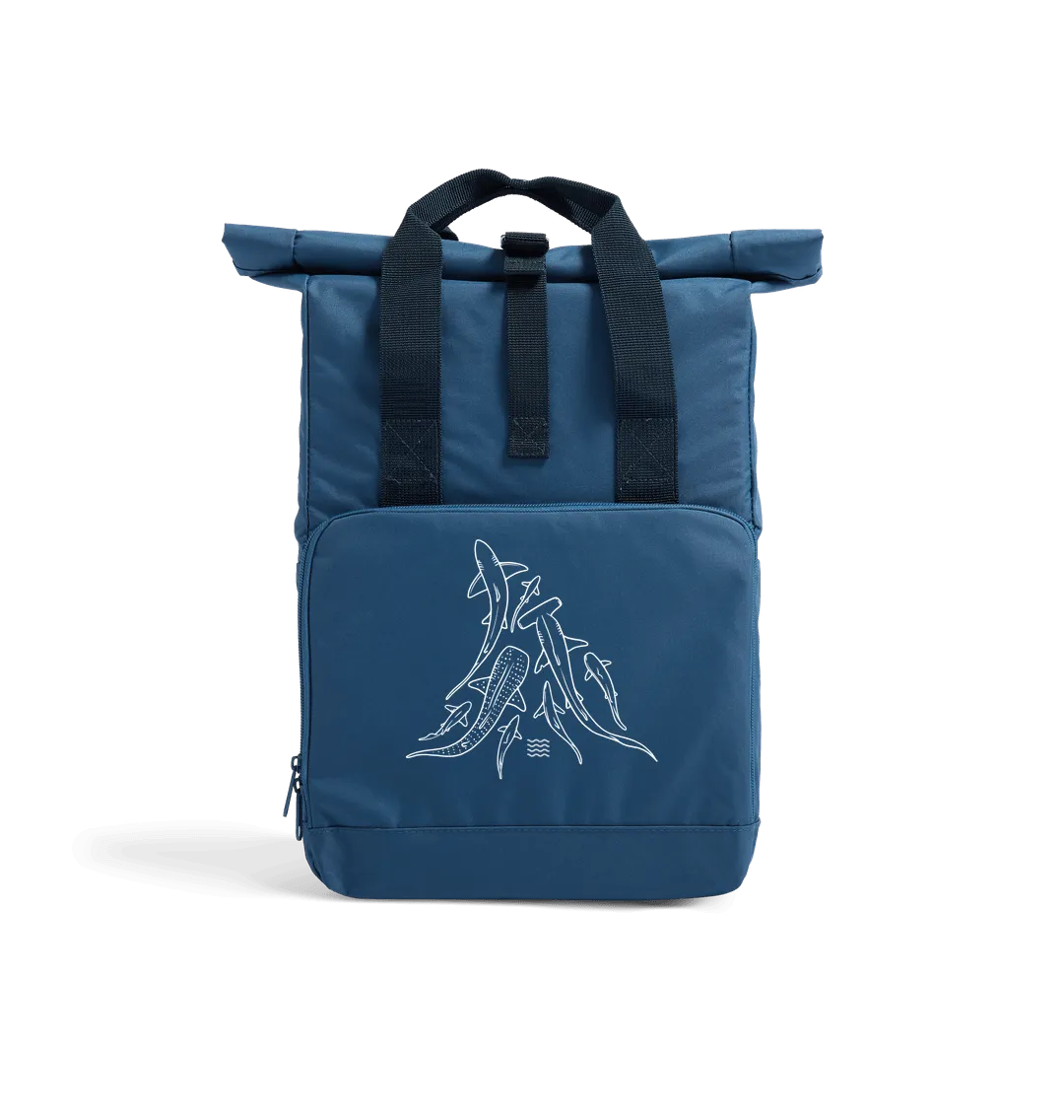 Fins Recycled Roll-Top Backpack