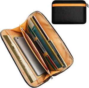 Fireproof Document Bag,Waterproof Fireproof Important Document Safe File Organizer with Money Bags