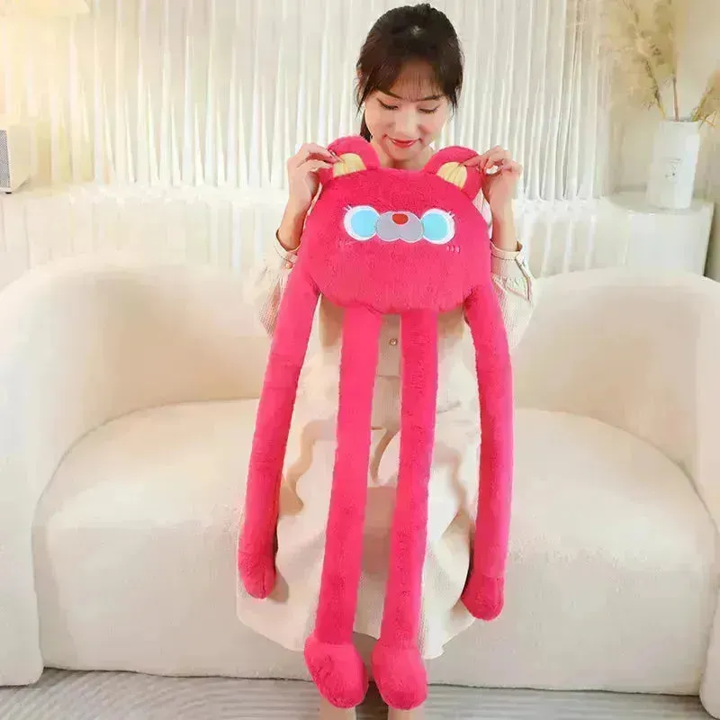 Floppy Noodle Cat Plush Toy (90 cm)