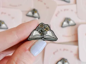 Floral Book Pin