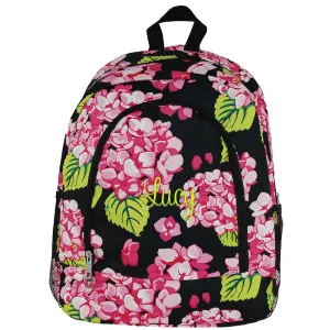 Floral Carolina Hydrangia Womens Backpack