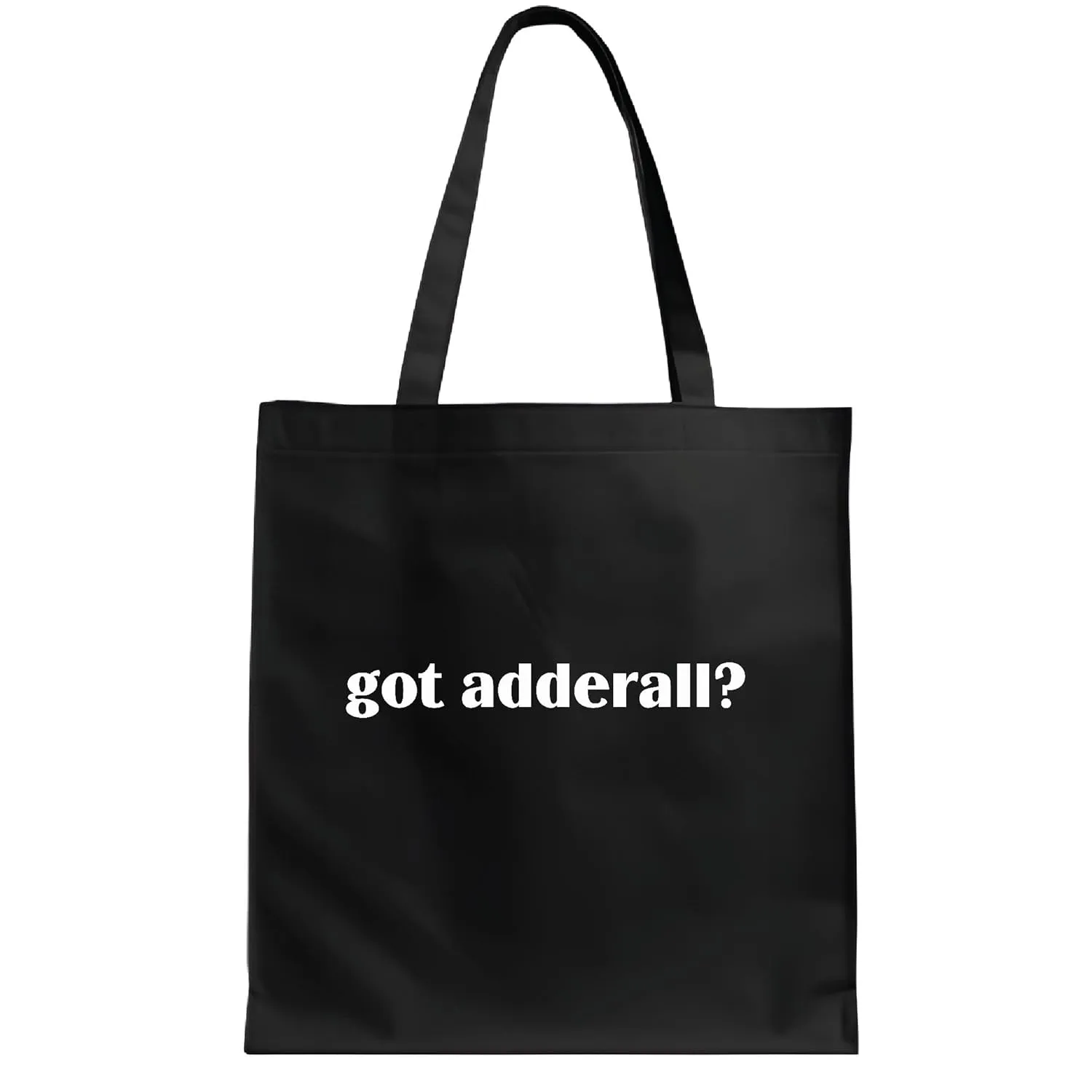 Focus Ready for Enhanced Productivity Motivation Navy Black Multicolor Canvas Tote Bag