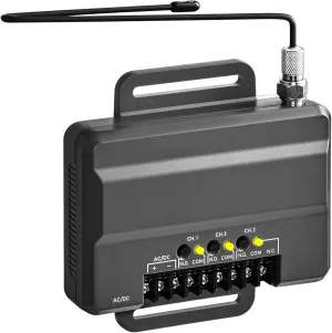 for Liftmaster 850LM Gate and Garage Door Opener Receiver, Compatible with Most Gate and Commercial Door Operators, 3 Channel Designed for Both Gated Communities and Commercial Buildings
