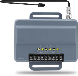 for liftMaster 850LM Universal Gate and Garage Door Opener Receiver, Compatible with Most Commercial Door Operators and Gate, 3 Channel Designed for Commercial Buildings and Both Gated Communities
