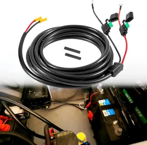 for Minn Kota 1820089 Battery Charger Extension Cable MK-EC-15,15 ft Battery Charger Output Extension Cable