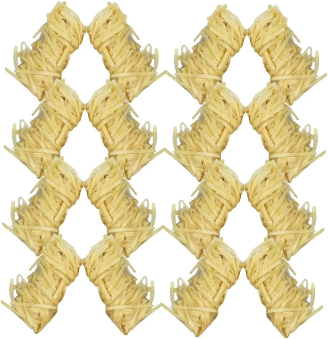 GALPADA 160pcs Natural Wooden Fire for Campfires Grilling Emergency Fire Starter for BBQ Fireplace Outdoor Cooking Compact Lightweight