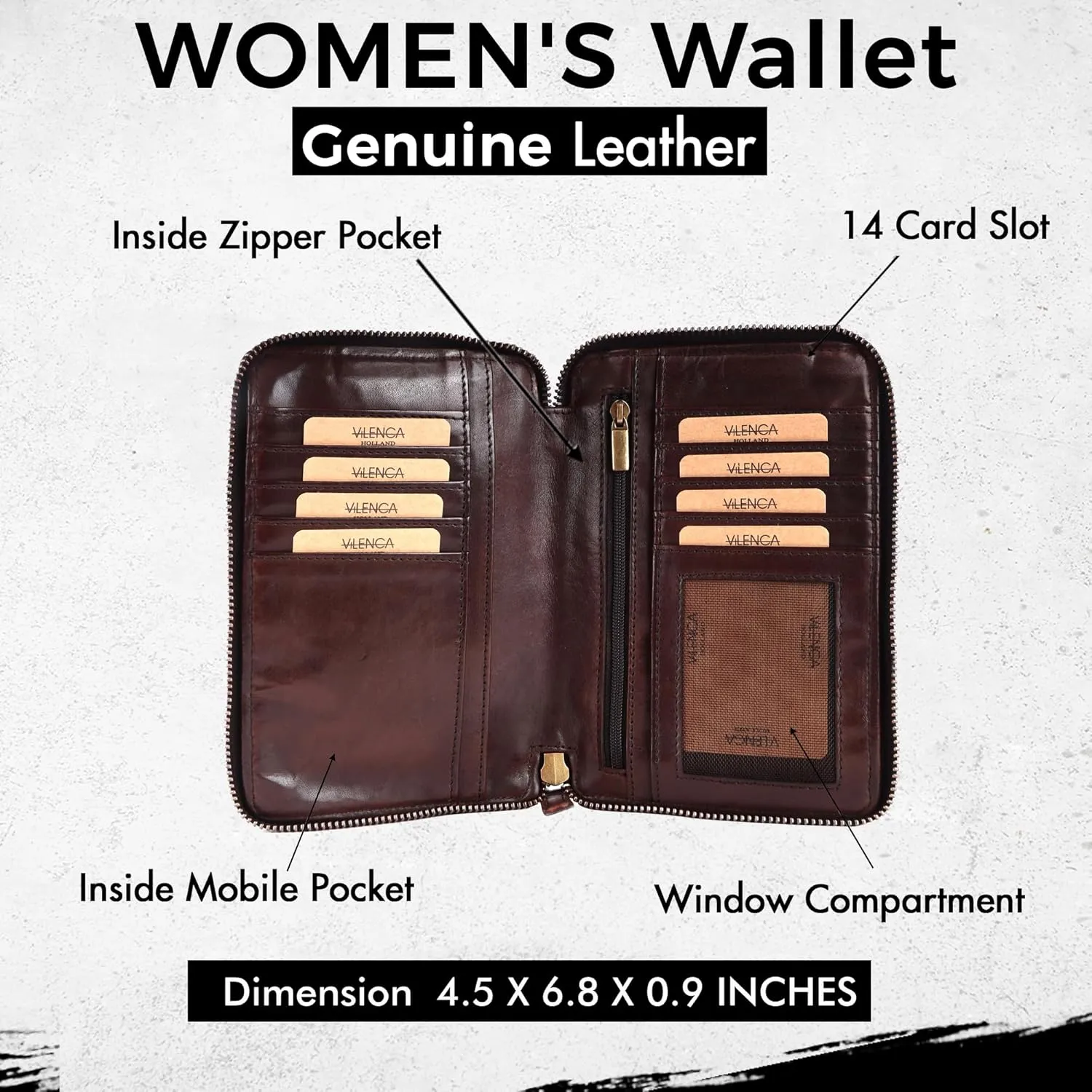 Genuine Leather Small Leather Crossbody Bags For Women Cell Phone Purse, Trendy Casual Detachable Strap
