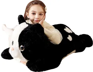 Giant Cat Stuffed Animal Plush Soft Toy,30" Large Toys Jumbo Cute Big Size Huge Plushy Fluffy Oversized Fat Plushie,Birthday Gifts for Kid