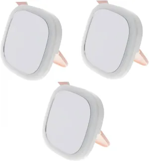 GLEAVI LED Makeup Mirror Portable Compact Two Sided Mirror with USB Rechargeable LED Lights Lightweight Design for Outdoor Use for Daily Makeup and Travel Present for Any Occasion